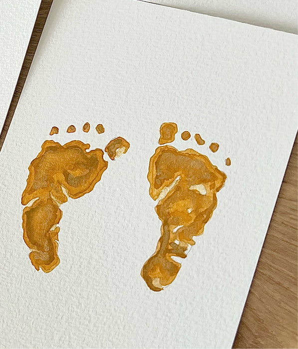 Hand and footprint art